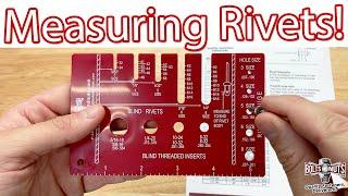 How To Measure Rivets & Rivet Nuts Using a Rivet Gauge Tool