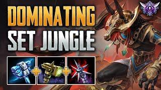 THIS IS WHY YOU BAN SET! Set Jungle Gameplay (SMITE Masters Ranked Conquest)