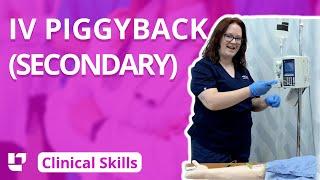 IV Piggyback (Secondary) - Clinical Nursing Skills | @LevelUpRN​