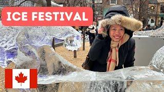 Filipina’s Reaction to Toronto Ice Festival – You Won’t Believe What Happened!