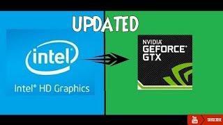 How to switch Intel HD Graphics to Nvidia Without Graphic Card || Complete Tutorial