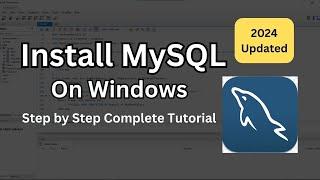 How to install MySQL Server on Windows 10/11 (2024)