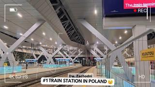 Dw. Zachodni biggest train station in Poland. 20 minutes of Warsaw public transport, president of EU