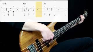 Kingo Hamada - 街のドルフィン (Machi No Dorufin) (Bass Cover) (Play Along Tabs In Video)