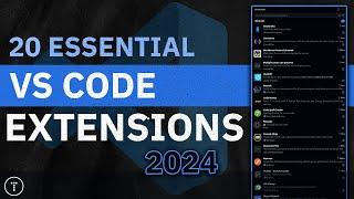 20 Essential VS Code Extensions