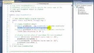 C# 2010 Fundamentals: Initializing Objects with Constructors (Video)