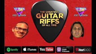 "FAVORITE GUITAR RIFFS" - Top 5 with Joey Cassata
