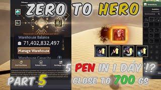 Road To 700 GS, Gear UP 5 PEN, Enhancement, Grinding | Zero To Hero (Part 5) - Black Desert Online