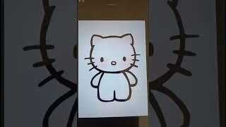 ️Helo kitty yaptım #hellokitty #etkinlikler #shortvideo️