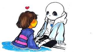 Undertale comic = Sans x Frisk