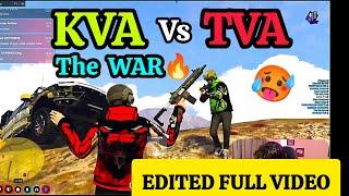 KVA vs TVA  FULL VIDEO  തീ പാറിയ WAR  AGAIN KVA #tkrp #gta5 #eaglegaming #txagamingyt