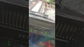 Power Amplifier FET 8000.2 Recondition Both Channel #poweramplifier #repair #live