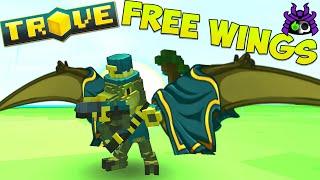 NEW FREE PROMO WINGS! | Trove Free Sagely Saurer Wings (Check Description for How to Get)