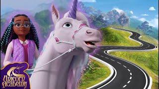 Let’s go on a SUMMER ROAD TRIP UNICORN ACADEMY | Cartoons for Kids