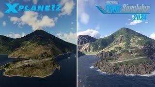 Microsoft Flight Simulator 2024 vs X-PLANE 12