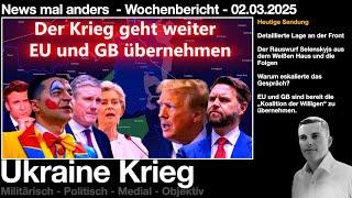 Ukrainekrieg: Europa hält am Krieg fest - Rauswurf aus dem Weißen Haus! Selenskyj gegen Frieden