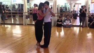 Sebastian Achaval y Roxana Suarez - clase de tango salon II