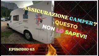 EP. 63: Assicurazione Camper? Questo non lo sapevi!