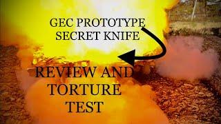 GEC SENT ME A SECRET PROTO KNIFE TO TORTURE TEST!!!