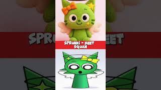 Incredibox Sprunki meet Squan but PLUSH TOY #sprunki #sprunk #shortssprunki