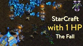 StarCraft 1 with 1hp! WORKERS vs. The Overmind!
