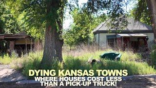 Dying KANSAS Towns Where Houses Cost Less Than A Pick-Up Truck!