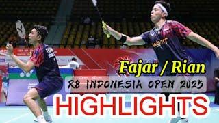 Highlights Fajar Alfian / Muhammad Rian Ardianto | R8 INDONESIA OPEN