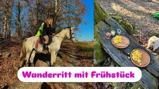 My husband & I go horseback riding & eating around Wald 