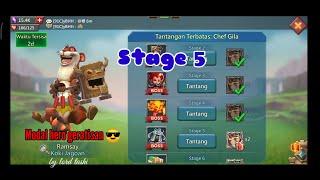 Stage 5 tantangan ramsay koki jagoan -Lord mobile