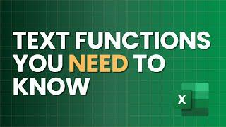 Text Functions you need to know in Excel