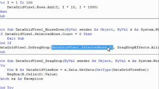 Re: deathpedal - Drag and Drop between two DataGridViews