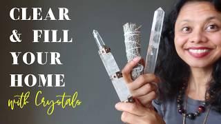 How to Use Crystals to Clear & Fill the Home with Healing Energy