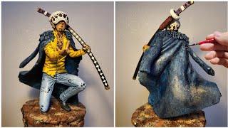 Sculpting Trafalgar Law ONE PIECE FIGURE with Clay