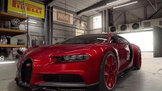 【CSR2】Chiron (CSR2)RED Edition, shift & tune for 7.478 (buffed)