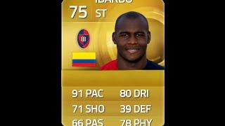 FIFA 15 IBARBO 75 Player Review & In Game Stats Ultimate Team