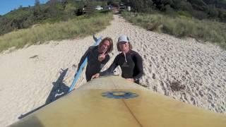 Pambula river mouth  Austraila short surf film filmed with go pro