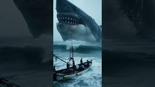 Megalodon vs Fisherman