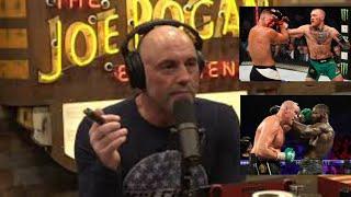 joe rogan discusses whether boxing is safer then MMA