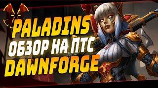 НОВЫЙ ПАТЧ - ОБЗОР НА ПТС - PALADINS DAWNFORGE