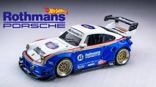 Porsche Rothmans Race Car Hot Wheels Custom