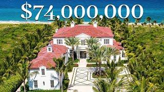 Touring a $74,000,000 Oceanfront Mega Mansion in Delray Beach Florida