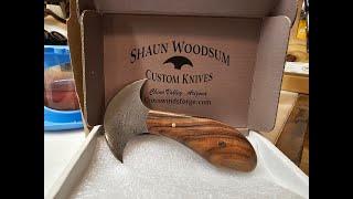 Shaun Woodsum Custom Knives!!!