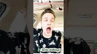 Sprite Challenge  #scarecam #scareprank #scare #funnyprank #funny #prankvideo