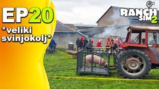 VELIKI SVINJOKOLJ, POČINJE PROIZVODNJA KOBASICA! *Ranch Simulator 2* EP20