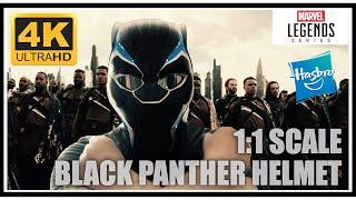 Hasbro Marvel Legends 1:1 Scale Black Panther Electronic Helmet Review