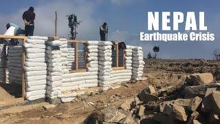 Nepal Earthquake Victims Build Earthbag Homes