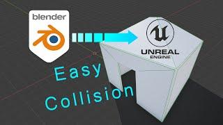 Custom Collision in Blender for Unreal engine using Live link