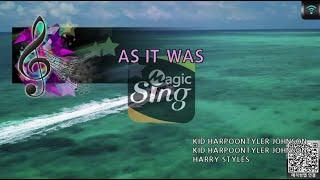 [MAGICSING Karaoke] HARRY STYLES - AS IT WAS karaoke | pop