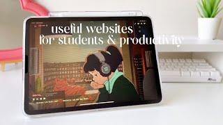 5 useful websites for studying or wfh | free aesthetic websites for students | ft. Lention & Czur