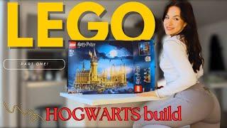 LEGO HOGWARTS BUILD! 🪄 part one ️